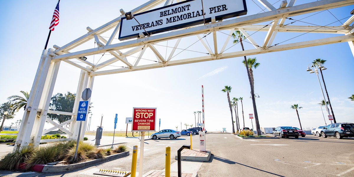 Belmont Memorial Pier Annual Parking Pass City Of Long