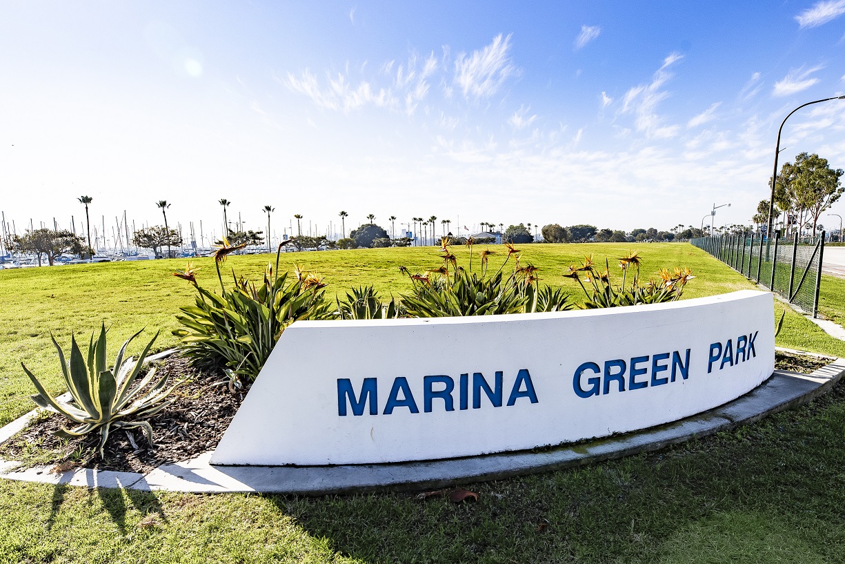 Marina green park long beach